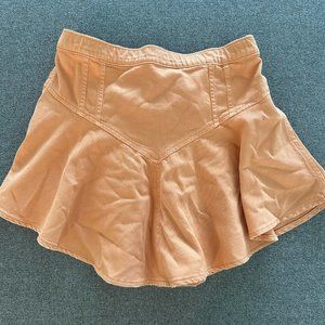 Aerie Denim Circle Mini Skirt